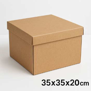 35x35x20cm Kraft Kutu